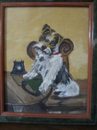 Dog painting