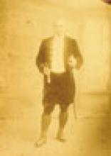 Vintage image of a man