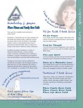 Kimberly Payne one sheet example